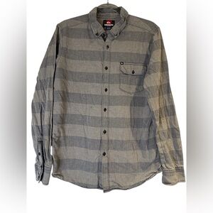 2 long sleeve button up Quicksilver shirts